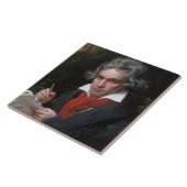 Missa Solemnis: Ludwig Beethoven Klassieke Muziek Tegeltje (Zijkant)