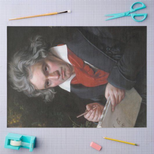 Missa Solemnis: Ludwig Beethoven Klassieke Muziek Tissuepapier (Craft)