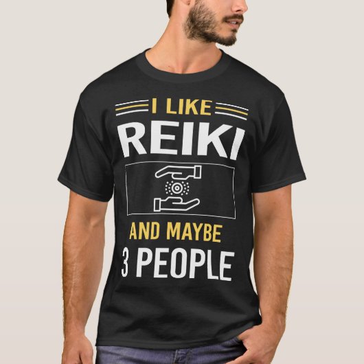 Misschien 3 personen Reiki T-shirt (Voorkant)