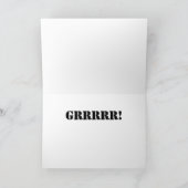 Misschien ben je een Wolverine Too Birthday Kaart  (Binnen)