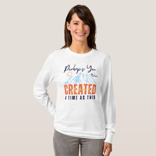 Misschien bent u zo lang Creëer T-shirt (Voorkant volledig)