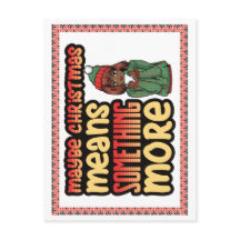 Misschien betekent Kerstmis iets meer Melanine Sis