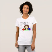 Misschien Crazy Cat Lady T-shirt (Voorkant volledig)