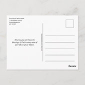 MISSCHIEN DE LORD BLOED U | Aantallen 6 "verzegeli Briefkaart (Achterkant)