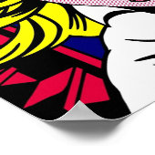 Misschien door Roy Lichtenstein Poster (Hoek)