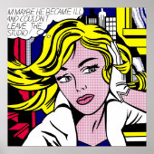 Misschien door Roy Lichtenstein Poster (Voorkant)