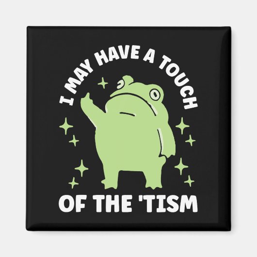 Misschien heb ik een tikje van de tijd magneet (Voorkant)