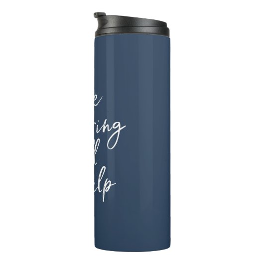 Misschien helpt het zogen de smakige Gezegde tekst Thermosbeker (Geroteerd rechts)