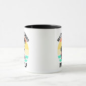 Misschien helpt Swearing Funny Sarcastic Gezegde Mok (Midden)