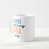 Misschien helpt Swearing Koffiemok (Voorkant links)