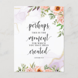 Misschien is dit het moment, Esther 4:14 Briefkaart