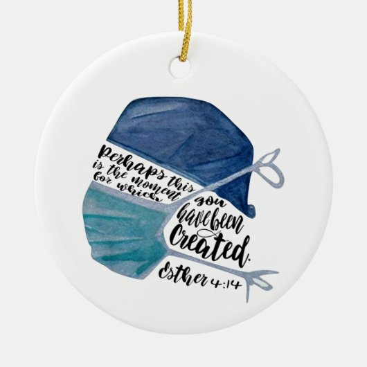 Misschien is dit het moment keramisch ornament (Voorkant)