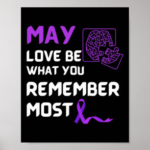 Misschien is liefde wat je je het meest herinnert  poster