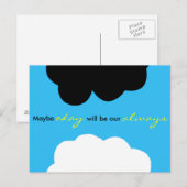 Misschien is 'oké' ons 'altijd'. briefkaart (Voorkant / Achterkant)