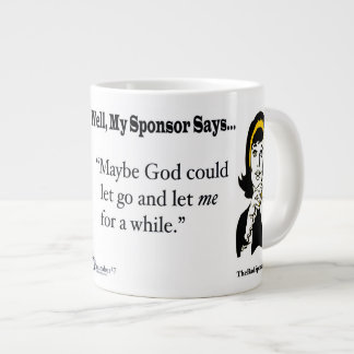 Misschien kan God me een tijdje loslaten. Grote Koffiekop