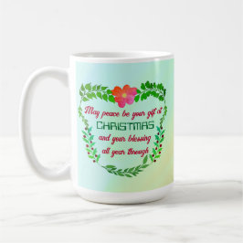 MISSCHIEN KAN VREDE UW VERMOGEN ZIJN IN CHRISTMAS KOFFIEMOK