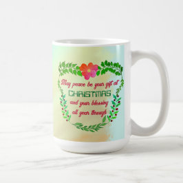 MISSCHIEN KAN VREDE UW VERMOGEN ZIJN IN CHRISTMAS KOFFIEMOK