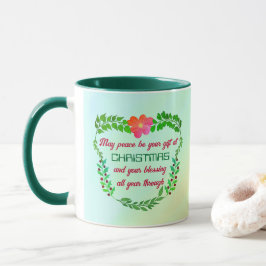 MISSCHIEN KAN VREDE UW VERMOGEN ZIJN IN CHRISTMAS MOK