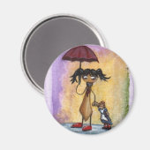 Misschien krijg je een natte magneet (Voorkant / Achterkant)