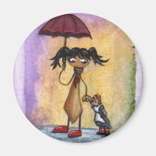 Misschien krijg je een natte magneet (Voorkant)