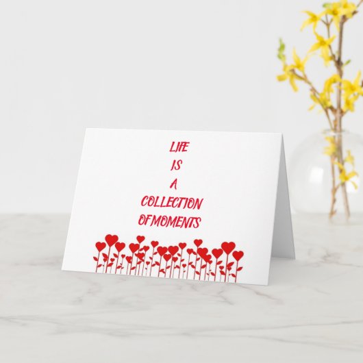 "MISSCHIEN MIJN MOMENTEN MET U!" AFWIJKING VAN HET KAART (Gele Bloem)