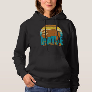 Misschien morgen luie luiaard hoodie