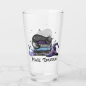 Misschien morgen - Zwarte kat, boeken en hekserige Glas (Achterkant)