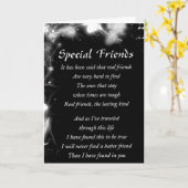 **MISSCHIEN OP DE ZEER BESTE VRIEND** KAART (Gele Bloem)