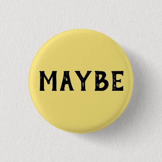 MISSCHIEN RONDE BUTTON 3,2 CM (Voorkant)