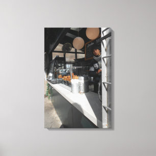 Misschien taart canvas afdruk