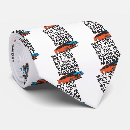 Misschien Tandem? (Drifting) Stropdas (Opgerold)