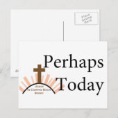 Misschien vandaag - over White Briefkaart (Voorkant / Achterkant)