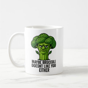Misschien vindt Broccoli jou ook niet leuk. Koffiemok