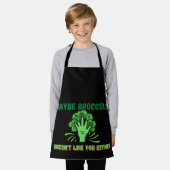 Misschien vindt Broccoli jou ook niet leuk. Schort (Gedragen)