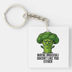 Misschien vindt Broccoli jou ook niet leuk. Sleutelhanger