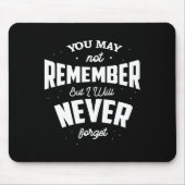 Misschien weet je het niet meer, maar ik zal Heime Muismat (Voorkant)