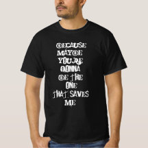 Misschien wel Oasis Lyrics Mannen T-Shirt