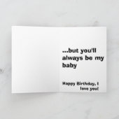 Misschien word je oud... kaart (Binnen)