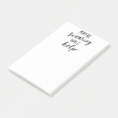Misschien zal Swearing de grappige post-it laptop  Post-it® Notes (Schuin)