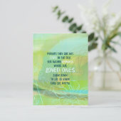 Misschien zijn de sterren onze geliefden briefkaart (Staand voorkant)