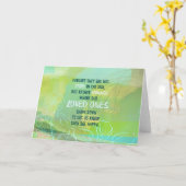 Misschien zijn de sterren onze geliefden kaart (Gele Bloem)