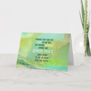 Misschien zijn de sterren onze geliefden kaart