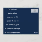 Misschien zijn het geen sterren aan de hemel, maar briefkaart (Achterkant)