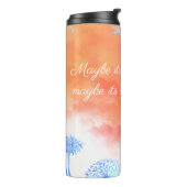 Misschien zijn water, misschien zijn wodka-duivels thermosbeker (Gedraaid links)