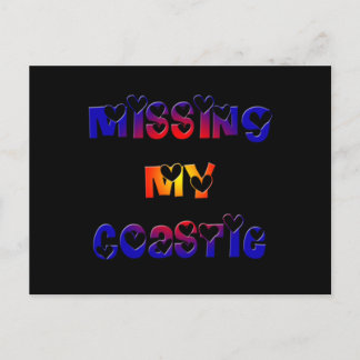 misscoastie briefkaart