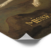 Misse and Luttine - Jean-Baptiste Oudry Fine Art Poster (Hoek)