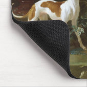 Misse en Turlu, twee windhonden van Louis XV Muismat (Hoek)