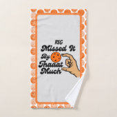 Missed It By That Much Pickleball Personalized Handdoek (Handdoek)