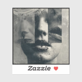 Missed Kisses — Gothic Fine Art Sticker