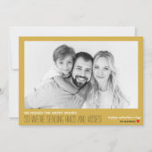 Missed Wishes Hugs & Kisses Photo Card Feestdagenkaart (Voorkant)